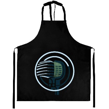 Discover Radio microphone ringed planet Aprons
