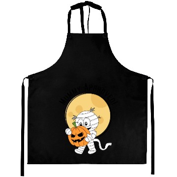 Discover Mummy Approved! Halloween Spooky Mummy Aprons