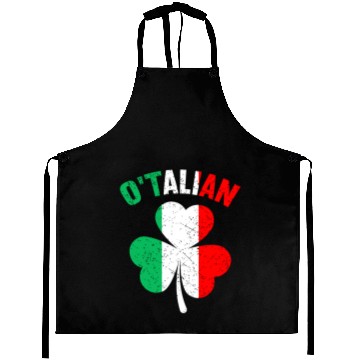 Discover Italian Irish Relationship St Patrick's Dayethnici Aprons
