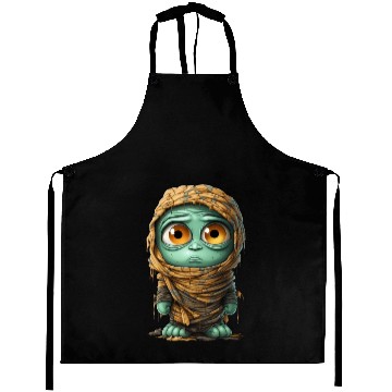 Discover Halloween Spooky Cartoon Mummy Aprons