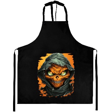 Discover Halloween Spooky Cartoon Mummy Aprons