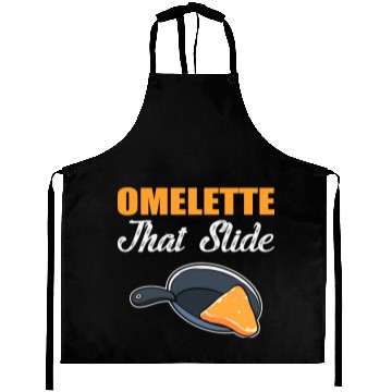 Discover Omelette that Slide Chef or Cook Gift Aprons