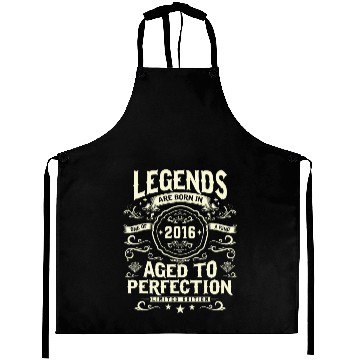 Discover Retro 2016 7th Birthday Surprise Aprons