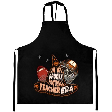 Discover In My Spooky Football Teacher Era Witch Aprons