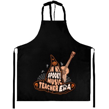 Discover In My Spooky Music Teacher Era Witch Aprons