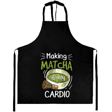 Discover Green Tea Lover Japanese Matcha Latte Drink Matcha Aprons