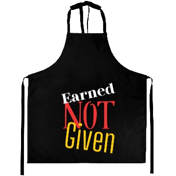Discover Earned not given Aprons