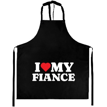Discover I Love My Fiance Aprons