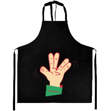 Discover Hand Waving Aprons