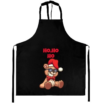 Discover Christmas Teddy Bear Aprons