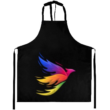 Discover Colorful Bird Aprons