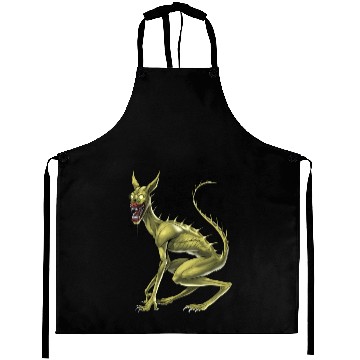Discover Chupacabra Cryptid Creature Aprons