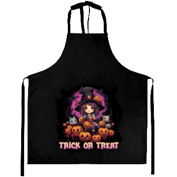 Discover Cute Halloween witch Aprons