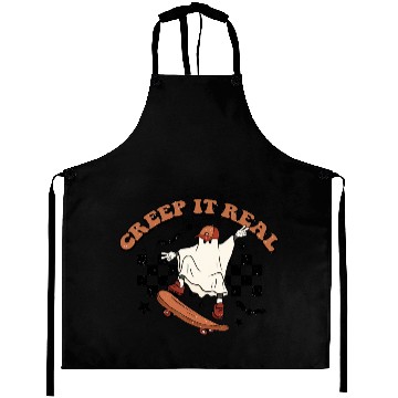 Discover Creep It Real Halloween Ghost Skating Aprons