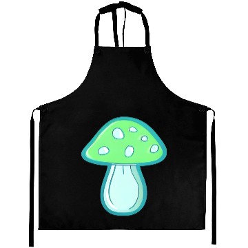 Discover Mushroom CV2 Light Green and Blue Aprons