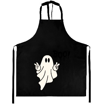 Discover Halloween Boo #4 Aprons