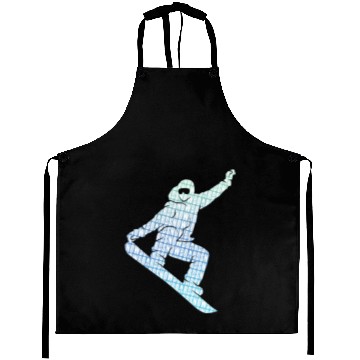 Discover Snowboarder Cool Freestyle Snowboarding Aprons