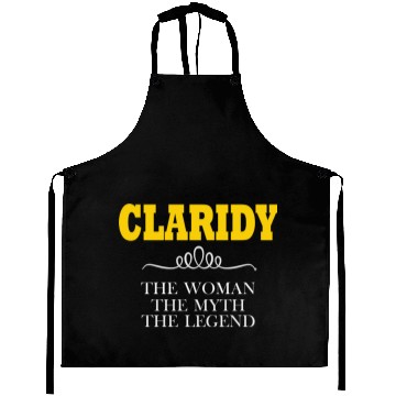 Discover Claridy The Woman The Myth The Legend Aprons