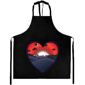 Discover Red and blue Aprons