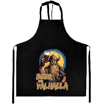 Discover Viking World Tour Vikings Valhalla Odin for a Men Aprons