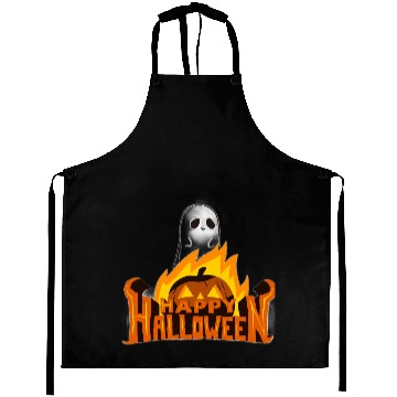 Discover Happy Halloween Aprons