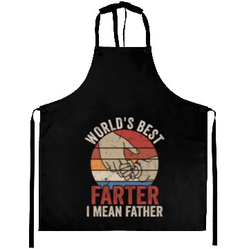 Discover World's Best Farter I Mean Father Aprons