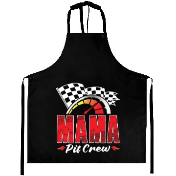 Discover Mama Pit Crew Aprons