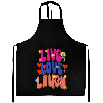 Discover LIVE LOVE LAUGH Aprons