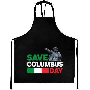 Discover Christopher Columbus Day Italian Pride , Save Colu Aprons