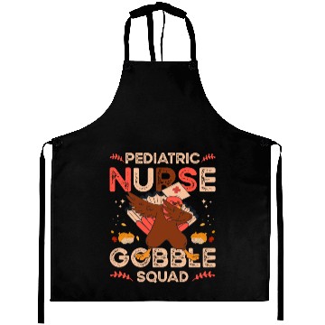 Discover Pediatric Nurse Gobble Squad Aprons