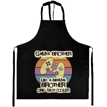 Discover Gamer Brother Aprons Gift for Brother Aprons Aprons