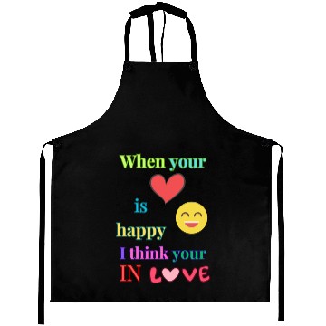 Discover Heart is Happy Aprons