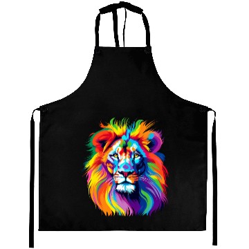 Discover Lion colorful Aprons