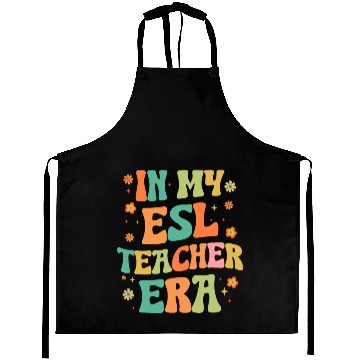 Discover English Second Language Teach Teaching ESL Teacher Aprons
