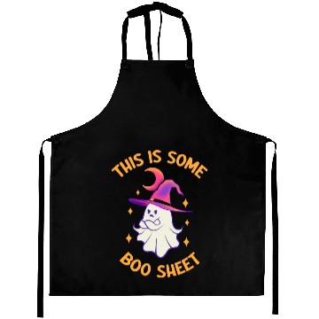 Discover This Is Some Boo Sheet Halloween Ghost Funny Aprons