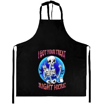 Discover Got Your Treat Right Here Aprons