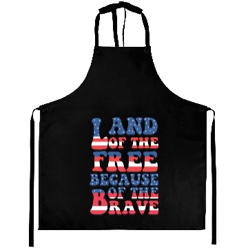 Discover Land of the free Aprons
