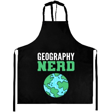 Discover Geography Nerd Archivist Gift Aprons