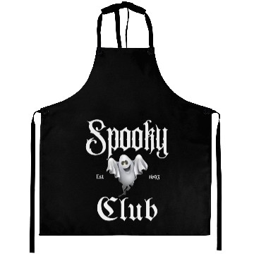Discover Spooky Halloween Ghost Trick or Treat Aprons