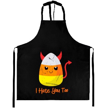 Discover I Hate You Too Funny Halloween Candy Corn Aprons