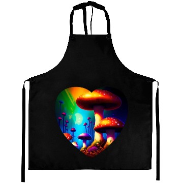 Discover Love mushrooms Aprons
