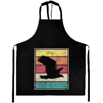 Discover Eagle Bird Retro Vintage classic Aprons