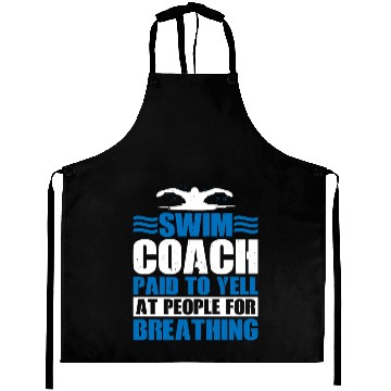 Discover Swim Coach Paid To Yell At People For Breathing 3 Aprons