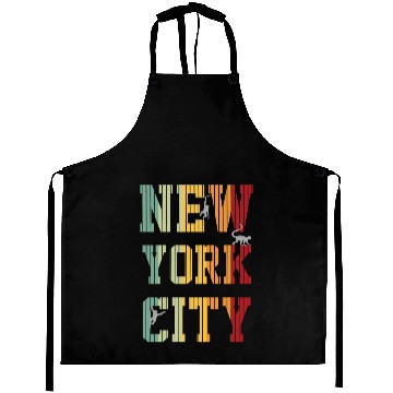 Discover New York City Monkey Aprons graphique