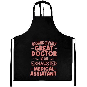 Discover Behind every great doctor Aprons