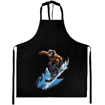 Discover Snowboarding Freestyle Snowboarder Snowboard Aprons