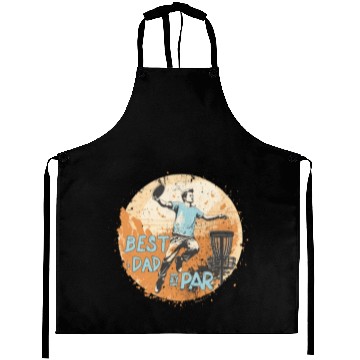 Discover Disc-Golf-Player Disc-Golfing Game Father's Day Aprons