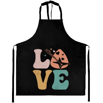 Discover E-Guitar Electronic Guitar LOVE Aprons