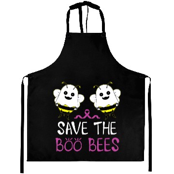 Discover Save The Boo Bees Breast Cancer Awareness Aprons