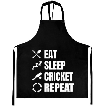 Discover Cricket Player Daily Routine Aprons